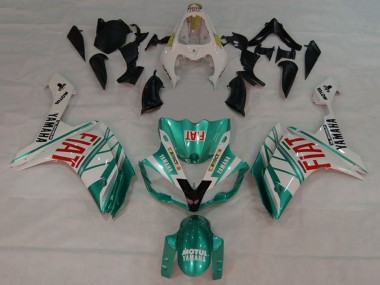 Wholesale 2007-2008 Yamaha YZF 1000 R1 Motorcycle Fairings - White Green Red Fiat Canada