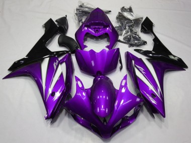 Wholesale 2007-2008 Yamaha YZF 1000 R1 Motorcycle Fairings - Purple White Black Canada
