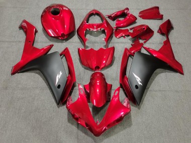 Wholesale 2007-2008 Yamaha YZF 1000 R1 Motorcycle Fairings - Red Matte Black Canada
