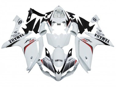 Wholesale 2007-2008 Yamaha YZF 1000 R1 Motorcycle Fairings - White Red Black Stripe M1 Canada