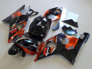 Wholesale 2004-2005 Suzuki GSXR 600 / GSXR 750 Motorcycle Fairings - Glossy Black Orange Canada