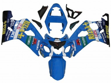 Wholesale 2004-2005 Suzuki GSXR 600 / GSXR 750 Motorcycle Fairings - Blue Green Black Yellow Rizla Canada