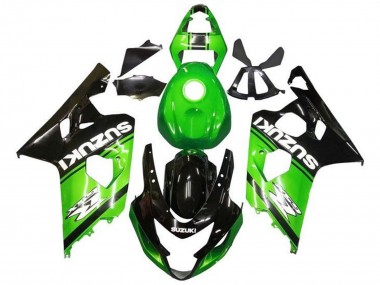 Wholesale 2004-2005 Suzuki GSXR 600 / GSXR 750 Motorcycle Fairings - Green Black White Canada