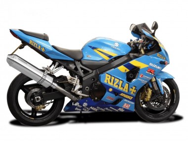 Wholesale 2004-2005 Suzuki GSXR 600 / GSXR 750 Motorcycle Fairings - Light Blue Yellow Rizla Motul Canada