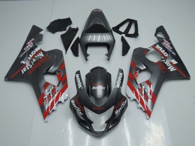 Wholesale 2004-2005 Suzuki GSXR 600 / GSXR 750 Motorcycle Fairings - Dark Grey Red Canada