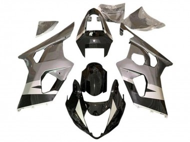 Wholesale 2004-2005 Suzuki GSXR 600 / GSXR 750 Motorcycle Fairings - Silver Glossy Black Canada