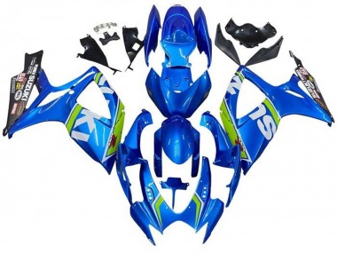 Wholesale 2006-2007 Suzuki GSXR 600 / GSXR 750 Motorcycle Fairings - Blue White Green Black Canada