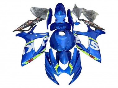 Wholesale 2006-2007 Suzuki GSXR 600 / GSXR 750 Motorcycle Fairings - Blue White Green Canada
