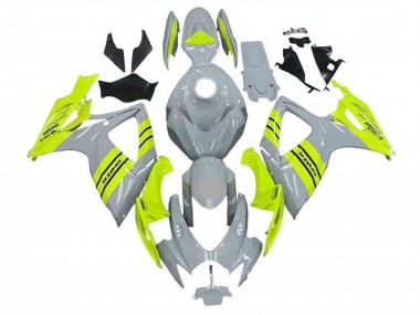 Wholesale 2006-2007 Suzuki GSXR 600 / GSXR 750 Motorcycle Fairings - Grey Neon Yellow Canada