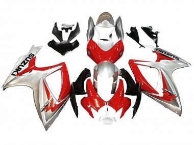 Wholesale 2006-2007 Suzuki GSXR 600 / GSXR 750 Motorcycle Fairings - Silver Red Black Canada