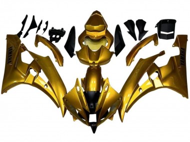 Wholesale 2006-2007 Yamaha YZF R6 Motorcycle Fairings - Gold Canada