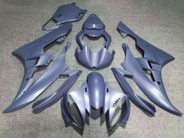 Wholesale 2006-2007 Yamaha YZF R6 Motorcycle Fairings - Matte Silver Blue Canada