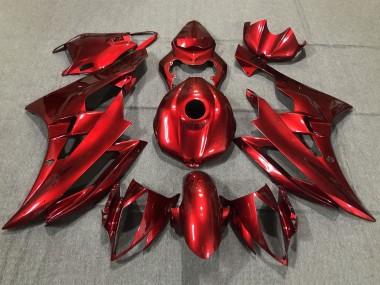 Wholesale 2006-2007 Yamaha YZF R6 Motorcycle Fairings - Red Canada