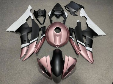Wholesale 2008-2016 Yamaha YZF R6 Motorcycle Fairings - White Rose Gold Matte Black Canada