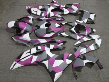 Wholesale 2008-2016 Yamaha YZF R6 Motorcycle Fairings - White Pink Grey Black Camouflage Canada