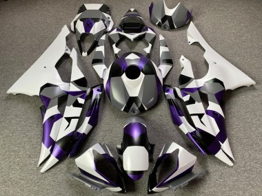 Wholesale 2008-2016 Yamaha YZF R6 Motorcycle Fairings - White Purple Grey Black Camouflage Canada