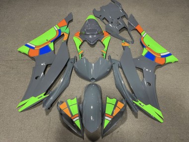Wholesale 2008-2016 Yamaha YZF R6 Motorcycle Fairings - Nardo Grey Neon Green Color Wheel Canada