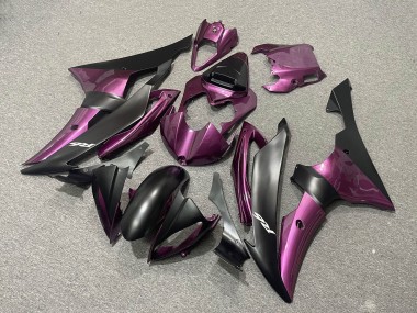 Wholesale 2008-2016 Yamaha YZF R6 Motorcycle Fairings - Purple Matte Black Canada