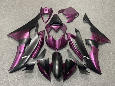 Wholesale 2008-2016 Yamaha YZF R6 Motorcycle Fairings - Purple Matte Black Canada