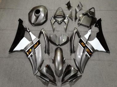 Wholesale 2008-2016 Yamaha YZF R6 Motorcycle Fairings - Silver White Gold Black Canada