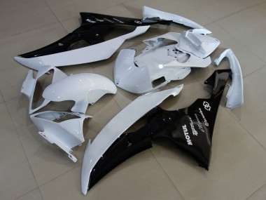 Wholesale 2008-2016 Yamaha YZF R6 Motorcycle Fairings - White Glossy Black Canada