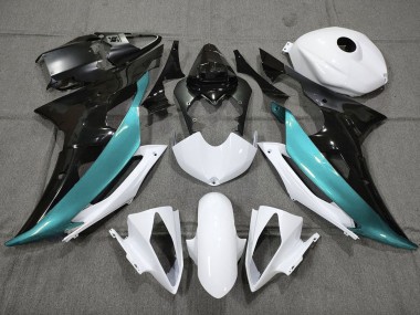 Wholesale 2008-2016 Yamaha YZF R6 Motorcycle Fairings - White Black Teal Blue Canada