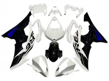 Wholesale 2008-2016 Yamaha YZF R6 Motorcycle Fairings - White Blue Glossy Black Canada