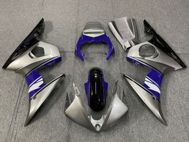 Wholesale 2005 Yamaha YZF R6 Motorcycle Fairings - Silver Blue Black White Canada