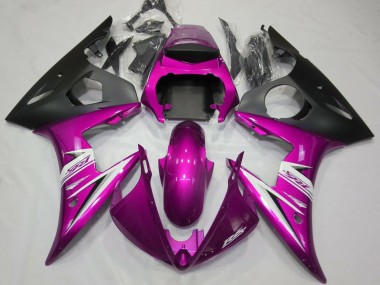 Wholesale 2005 Yamaha YZF R6 Motorcycle Fairings - Pink Matte Black White Canada