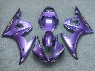 Wholesale 2003-2004 Yamaha YZF R6 Motorcycle Fairings - Purple Gold Decals Canada