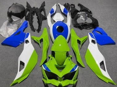 Wholesale 2019-2025 Kawasaki ZX4R ZX-4RR Motorcycle Fairings - White Blue Green Canada