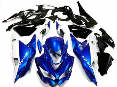 Wholesale 2019-2025 Kawasaki ZX4R ZX-4RR Motorcycle Fairings - White Blue Canada