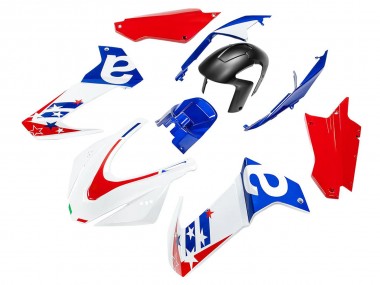 Wholesale 2020-2024 Aprilia RS660 Motorcycle Fairing - White Blue Red Canada