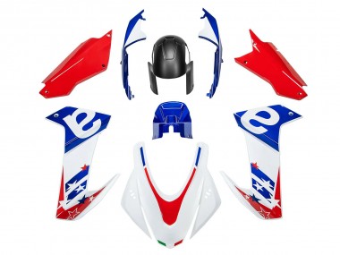 Wholesale 2020-2024 Aprilia RS660 Motorcycle Fairing - White Blue Red Canada