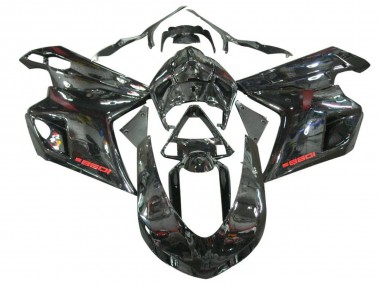 Wholesale 2007-2014 Ducati 1098 Motorcycle Fairings - Glossy Black Canada