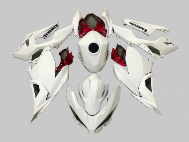 Wholesale 2018-2024 Kawasaki EX400 Motorcycle Fairings - White Red Black Canada