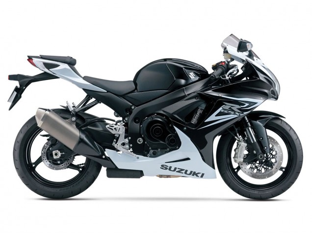 2011-2024 Suzuki GSXR 600/750 Motorcycle Fairings - White Canada