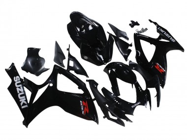 Wholesale 2006-2007 Suzuki GSXR 600/750 Motorcycle Fairings - Glossy Black Canada