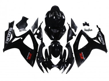 Wholesale 2006-2007 Suzuki GSXR 600/750 Motorcycle Fairings - Glossy Black Canada