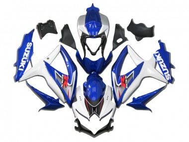 Wholesale 2008-2010 Suzuki GSXR 600/750 Motorcycle Fairing - White Blue Red Canada