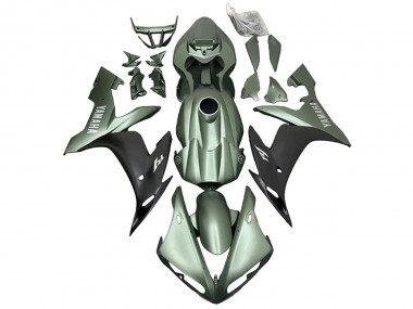 Wholesale 2004-2006 Yamaha YZF R1 Motorcycle Fairings - Matte Green Matte Black Canada