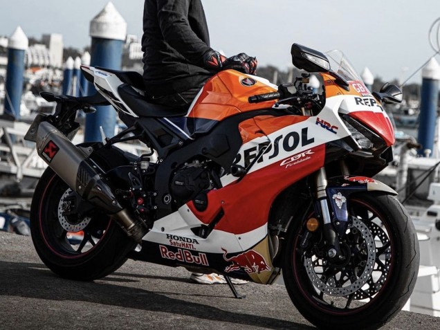 2017-2023 Honda CBR1000RR Motorcycle Fairings - Orange White Red Glossy Black Repsol Red Bull Canada