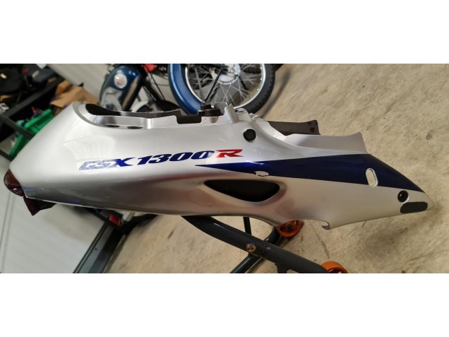 1996-2007 Suzuki GSXR 1300 Hayabusa Motorcycle Fairings - Blue White Canada