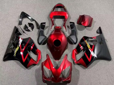 Wholesale 2001-2003 Honda CBR600 F4i Motorcycle Fairings - Candy Red Black Canada