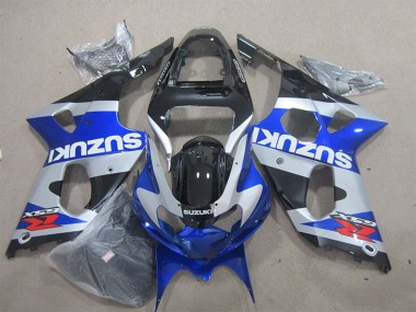 Wholesale 2000-2002 Suzuki GSXR 1000 Motorcycle Fairings - Blue Silver Black Red White Decal Canada