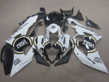 Wholesale 2005-2006 Suzuki GSXR 1000 Motorcycle Fairings - White Black Lucky Strike Motul Canada