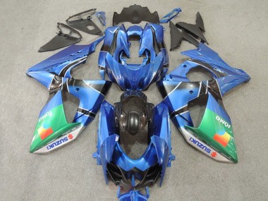 Wholesale 2009-2016 Suzuki GSXR 1000 Motorcycle Fairings - Blue Green JOMO Canada