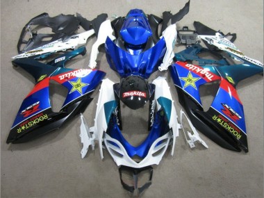 Wholesale 2009-2016 Suzuki GSXR 1000 Motorcycle Fairings - White Blue Red Black Rockstar Canada