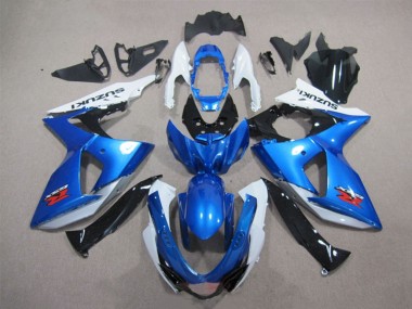 Wholesale 2009-2016 Suzuki GSXR 1000 Motorcycle Fairings Kits - White Blue Black Canada