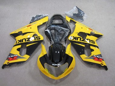 Wholesale 2001-2003 Suzuki GSXR 600 Motorcycle Fairings - Yellow Black Canada